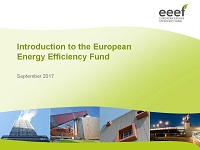 Introduction to the European Energy Efficiency Fund